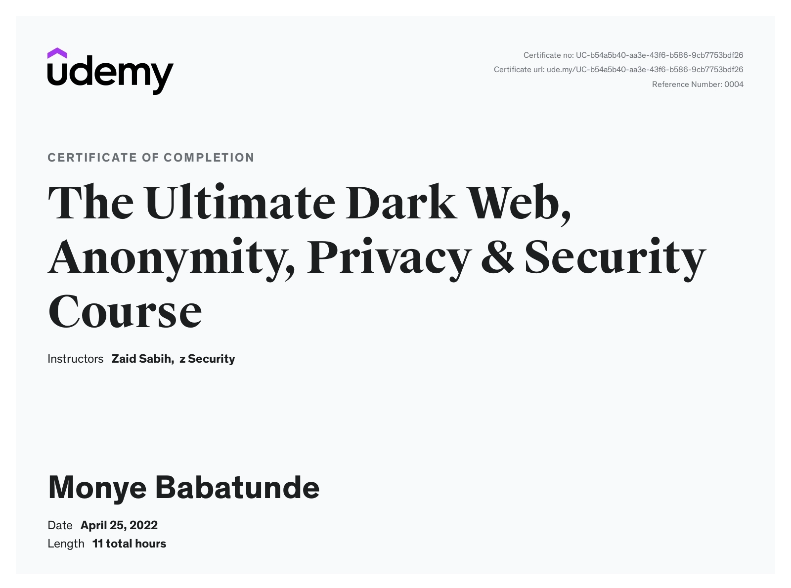 Dark Web, Anonymity, Privacy & Security Course 