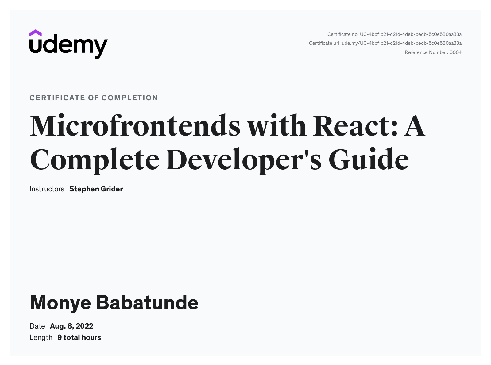 Microfrontends with React