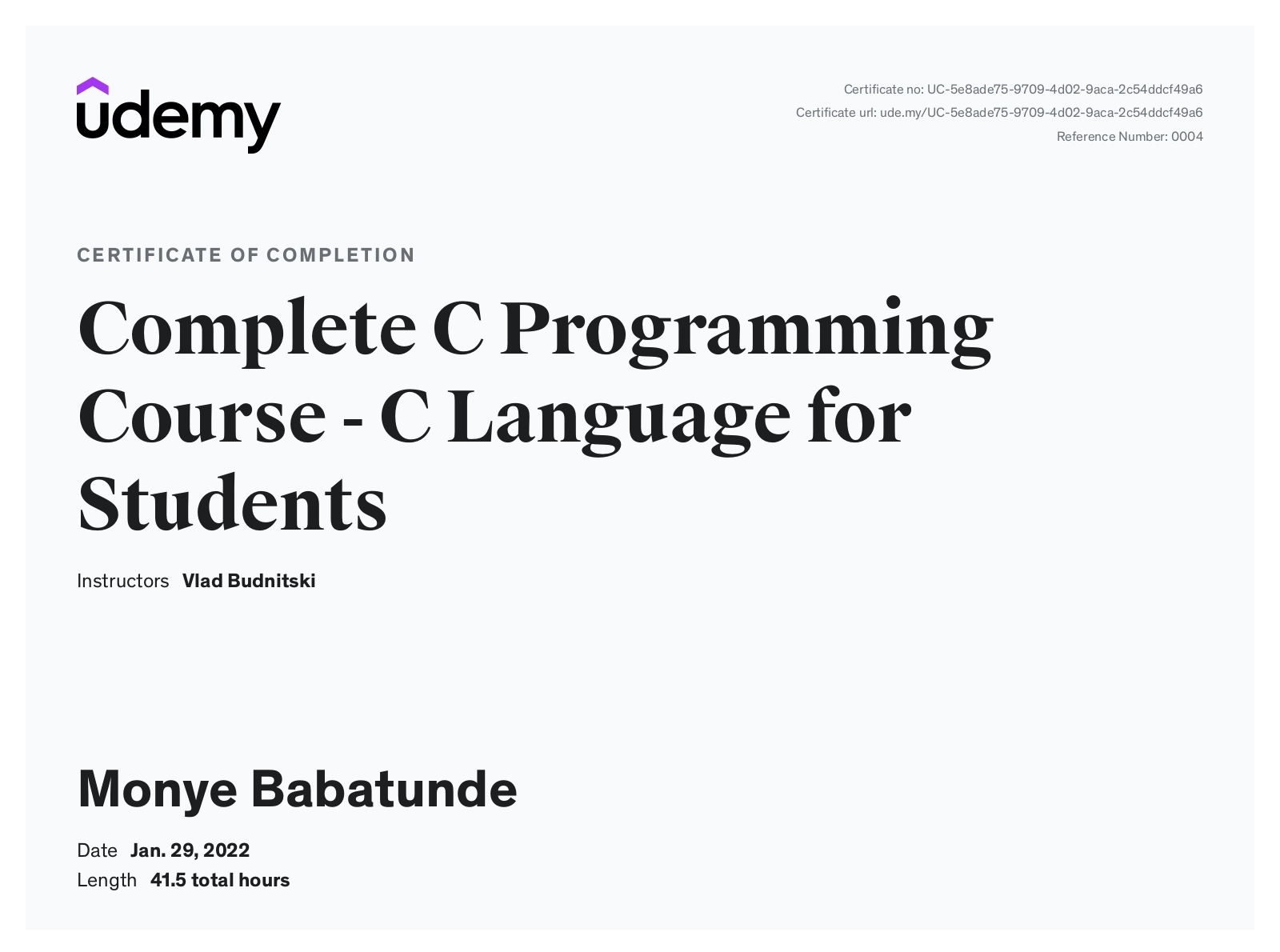 C Programming Bootcamp