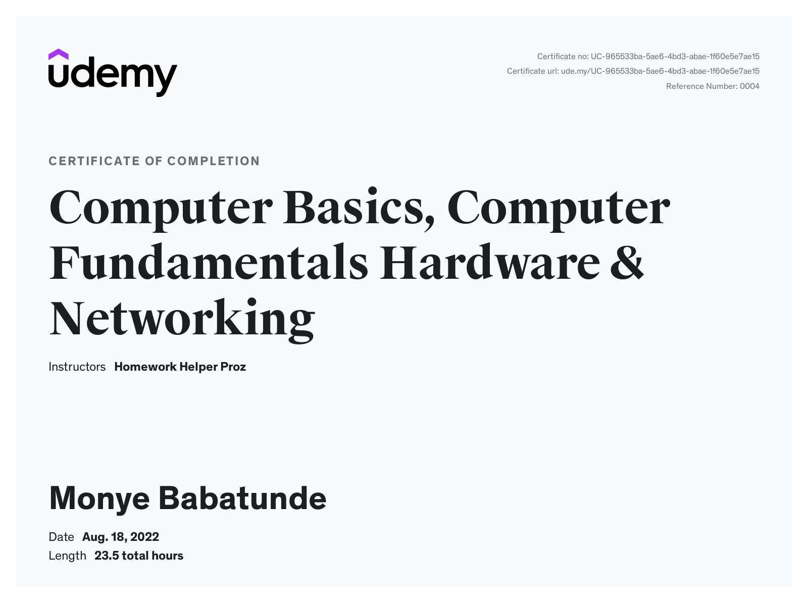  Computer Basics, Computer Fundamentals Hardware & Networking