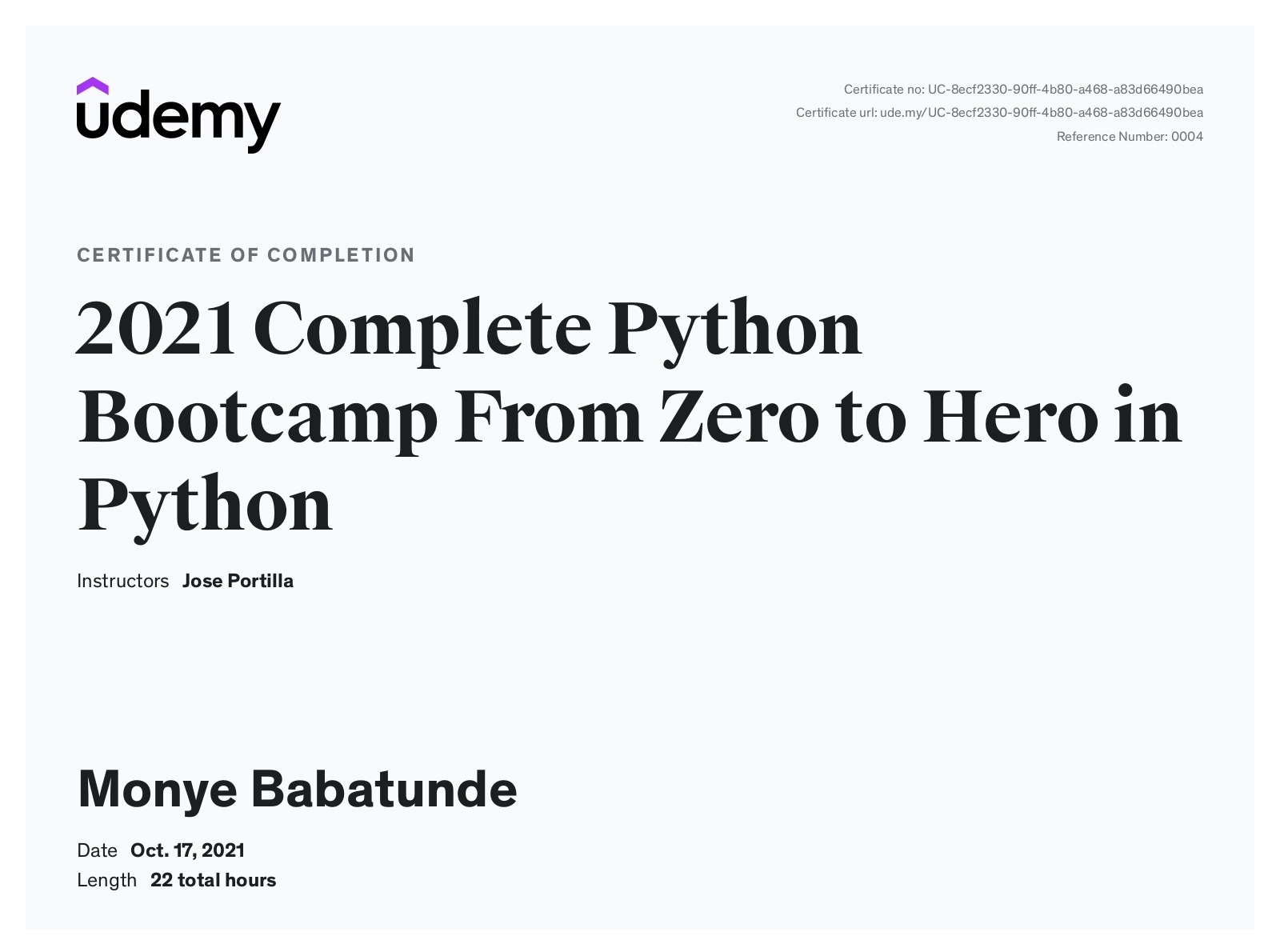 Complete Python From Zero to Hero