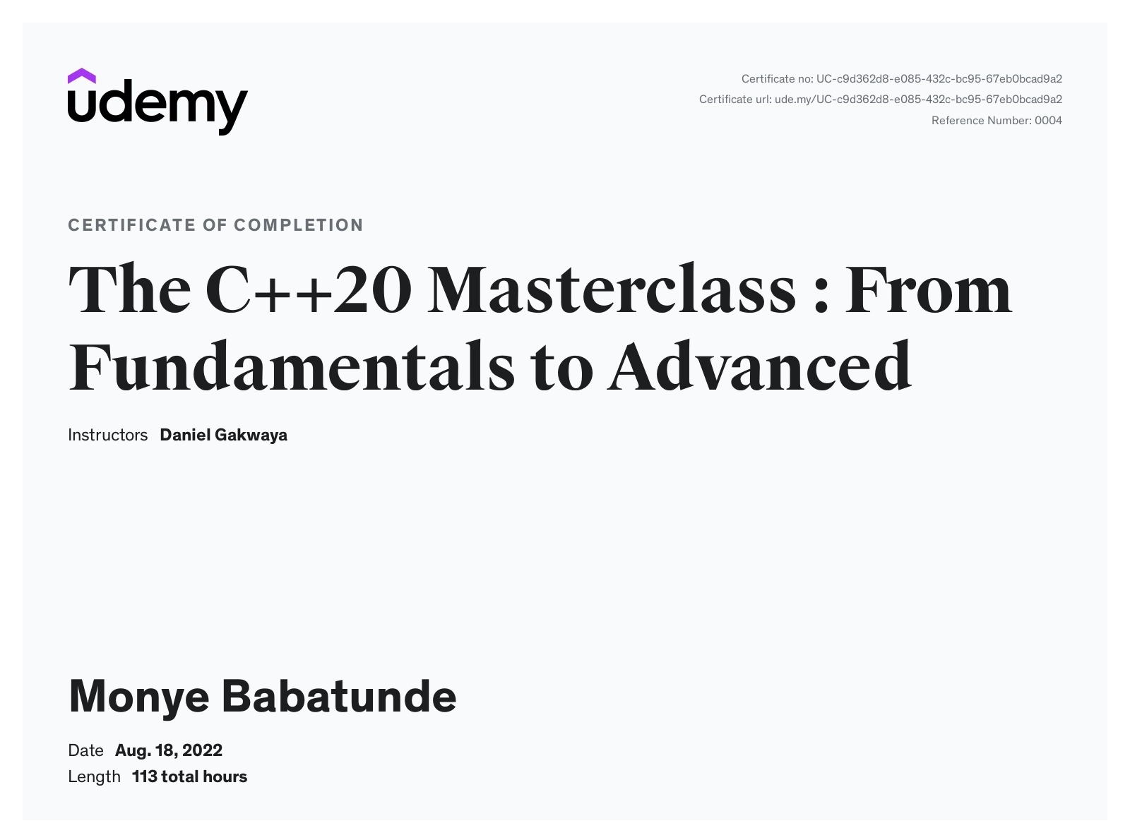  The C++ Masterclass From Fundamentals to Advanced