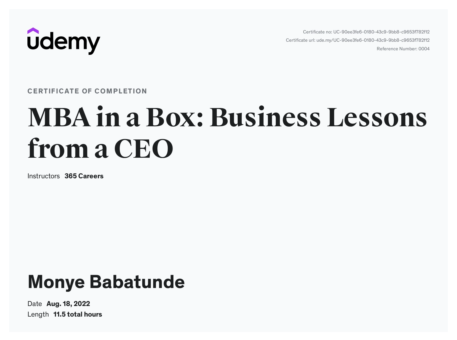  MBA in a Box: Business Lessons from a CEO